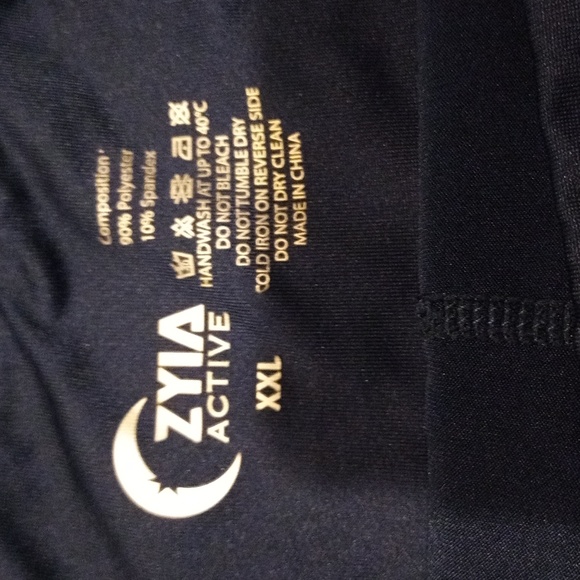 Zyia size XXL navy blue tennis skort - Picture 2 of 4